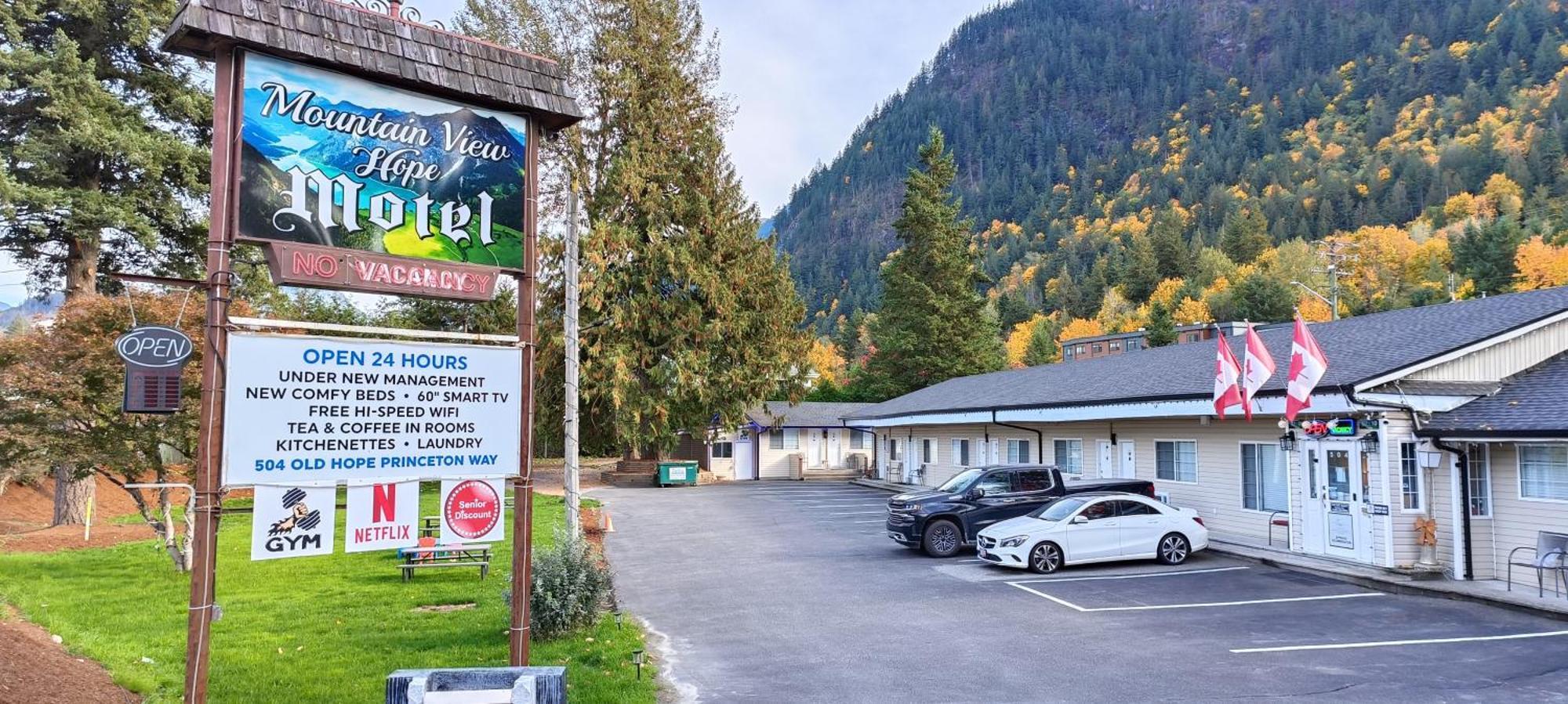 Mountain View Hope Motel Exteriör bild